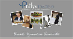 Desktop Screenshot of philys-traiteur.com